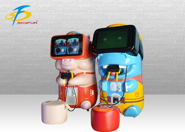 मनोरंजन पार्क / थियेटर में बच्चों के लिए इंटरएक्टिव 9D वीआर गेम मशीन