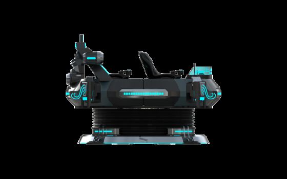 कस्टमाइज्ड फन यूएफओ 5 सीट वीआर सिनेमा सिम्युलेटर | डीपीवीआर चश्मे, 32-इंच मॉनिटर, विश्वसनीय सेम्प्र वायर लूप और बड़े मोशन सिस्टम के साथ मल्टी-प्लेयर 9डी वीआर मोशन राइड – स्काईफन