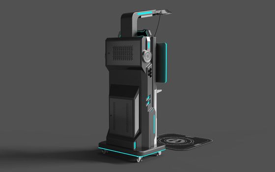 वीआर शेयरिंग वीआर शूटिंग सिम्युलेटर | सिक्का-संचालित सेल्फ-सर्विस, एंड्रॉइड सिस्टम, कम लागत वाली वीआर शूटिंग राइड, पिको गन ग्लासेस और 32-इंच मॉनिटर – स्काईफन निर्माता