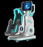 मजेदार घूर्णन स्टार 1 सीट 360° वीआर सिम्युलेटर∙ अनंत घूर्णन, कॉम्पैक्ट डिजाइन, विशेष प्रभावों के साथ 20 खेल, डीपीवीआर ई 3 एस चश्मा और 32-इंच मॉनिटर SKYFUN निर्माता