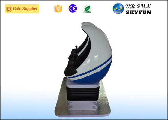 थीम पार्क 9 डी वीआर सिनेमा / वर्चुअल रियलिटी मोशन सिमुलेटर अंडा आकार खाता प्रणाली के साथ